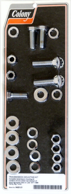 TRANSMISSION MOUNTING KIT CHROME